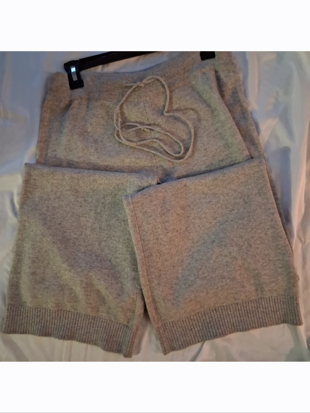 Nordstrom Vintage Norsport Grey Cashmere/Cotton Pants